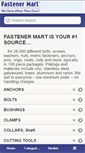 Mobile Screenshot of fastenermart.com